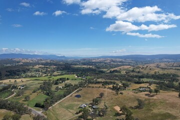 Aerial photo of Alexandra Victoria Australia