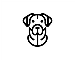Dog Logo Vector Template