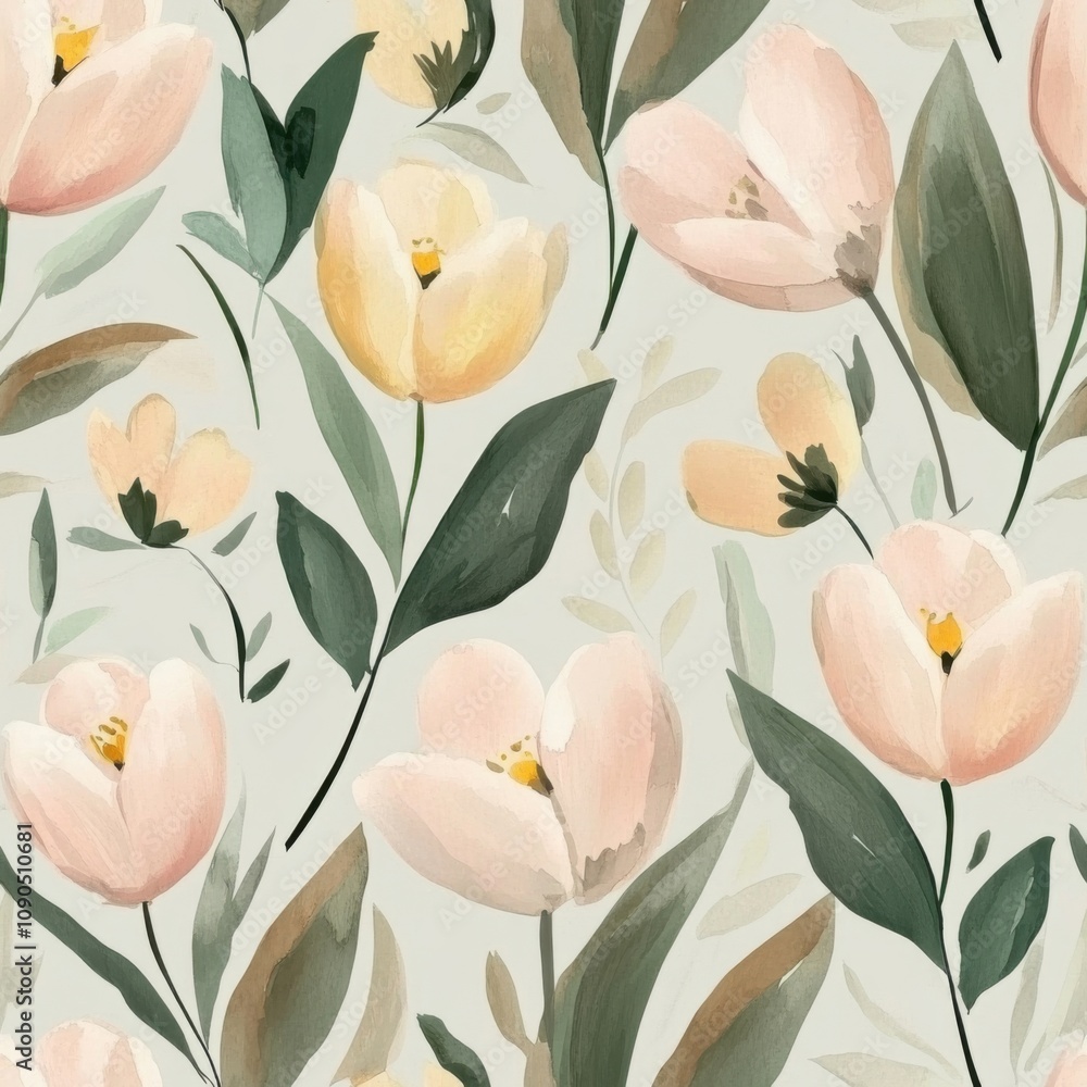 Poster fabric pattern, wallpaper, wrapping paper, mats and bed sheets. continuous and repeatable pattern. i