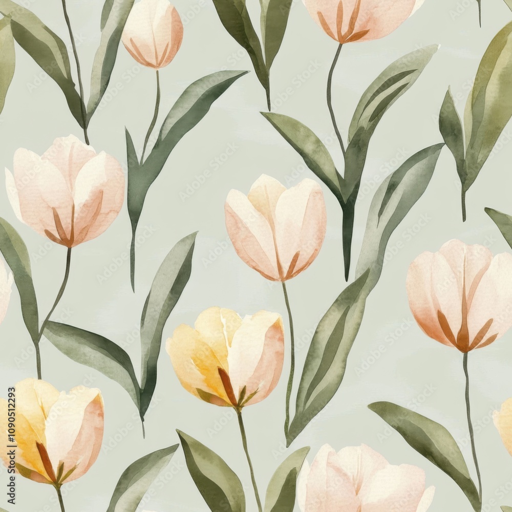 Poster fabric pattern, wallpaper, wrapping paper, mats and bed sheets. continuous and repeatable pattern. i