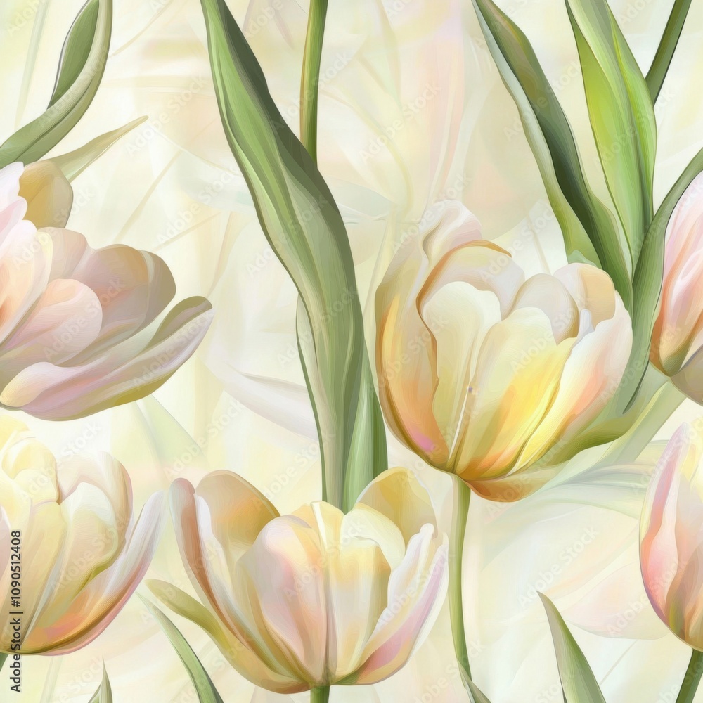 Poster fabric pattern, wallpaper, wrapping paper, mats and bed sheets. continuous and repeatable pattern. i