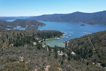 Aerial photo of Lake Eildon Victoria Australia