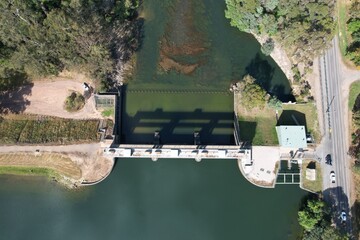 Aerial photo of Lake Eildon Victoria Australia