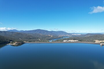 Fototapeta premium Aerial photo of Lake Eildon Victoria Australia