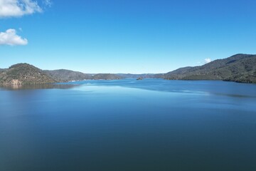Obraz premium Aerial photo of Lake Eildon Victoria Australia