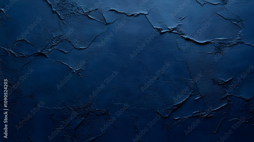 Poster abstract textured blue background with rough and uneven surface for design and decoration