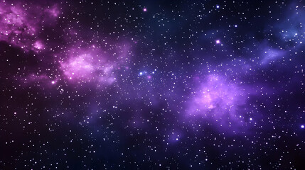 Fototapeta premium A Cosmic Symphony: A Deep Space Nebula Background with Twinkling Stars, Glowing Gasses, and a Mystical Feel