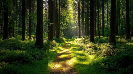 Fototapeta premium path in the forest