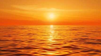 Obraz premium Calm Orange Background Image: Serenity,