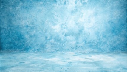 Obraz premium Abstract soft blue background with subtle gradient and gentle texture, abstract background, aesthetic backdrop, silky smooth, gentle haze