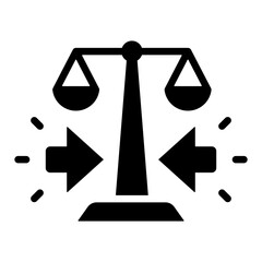 Legal Dispute Icon