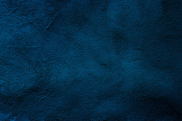 Teal colored abstract wall background with textures of different shades of teal