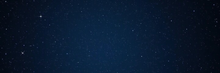 Fototapeta premium Celestial expanse with a multitude of stars shining brightly in the darkness, radiant, astronomical, galaxies