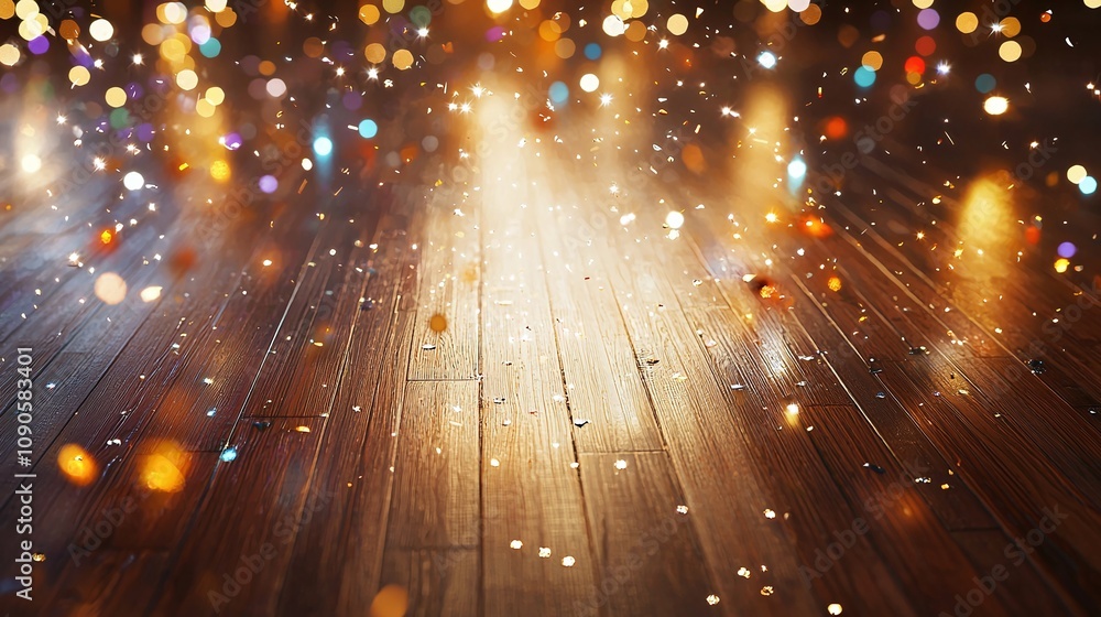 Poster light sparkle glow and shine creating a dreamy and enchanting atmosphere.