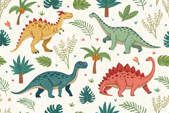 dinosaurs pattern