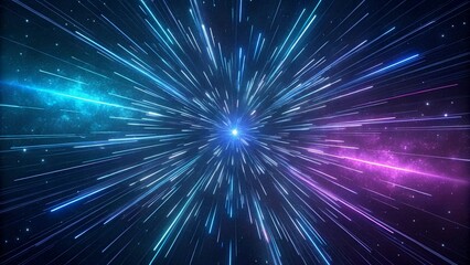 Obraz premium abstract-background-in-blue-an 