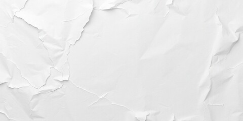 Obraz premium Parchment-like surface with deep creases and a subtle crackle, creased paper, crumpled paper texture, paper folds