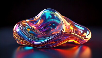 Obraz premium Abstract Colorful Light Background