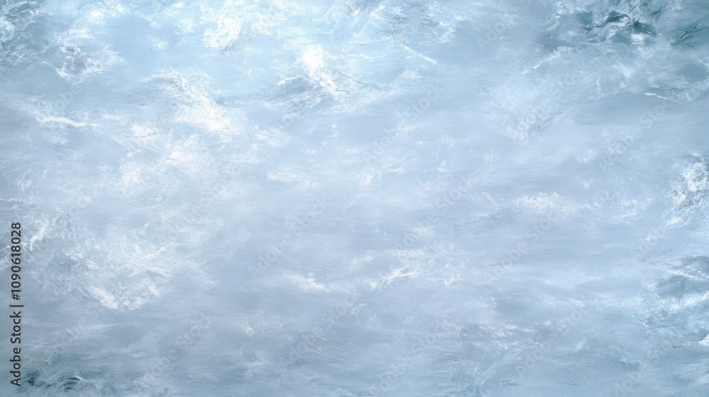 Aufkleber abstract white and blue background design with flowing shapes gradients for websites or presentation