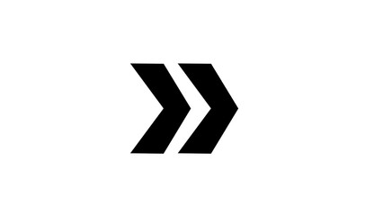 White color  arrows on a black background. Trending image for your design or presentation. Warning striped arrow. 