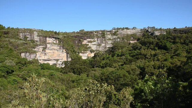 "Furna Grande" natural attraction in Campos Gerais National Park, city of Ponta Grossa, Brazil