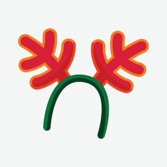 Obraz premium vector Christmas icons of color design