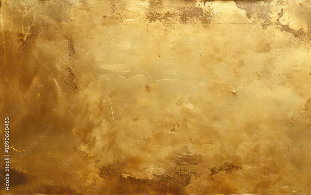 Poster abstract golden textured background with a smooth, polished finish featuring warm tones and subtle v