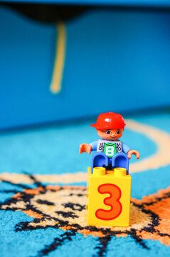 Lego Duplo boy and bl