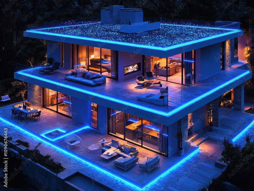 Poster enhancing comfort and security in smart homes with ai a comprehensive overview of home automation so