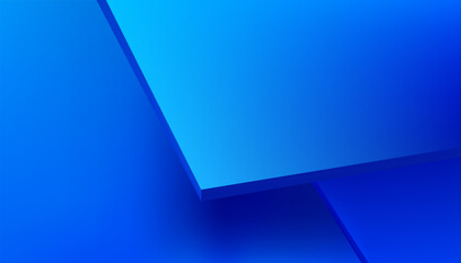 Plastic board with elegant blue gradient background