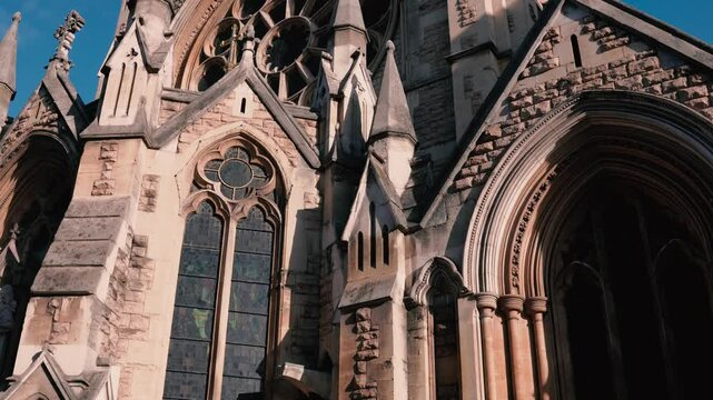 St John the Baptist Church building London, Victorian architecture England, United Kingdom, Britain
