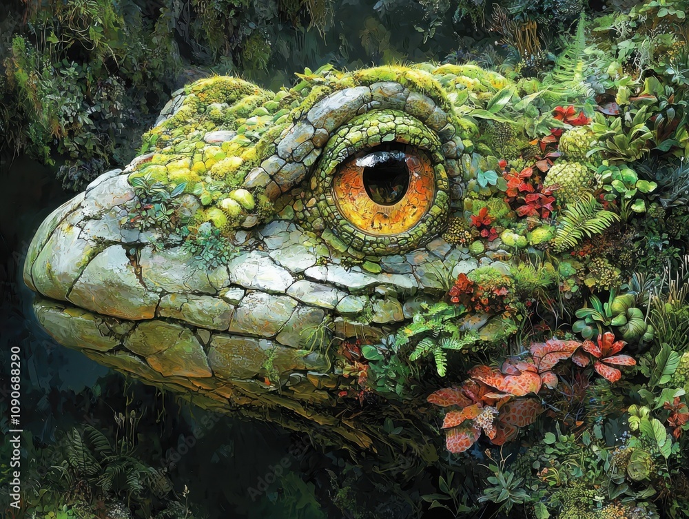 Aufkleber exploring the interconnectedness of nature and technology a symbolic representation of balance in th