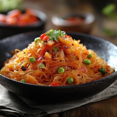 Stir-Fried Vermicelli with Vegetables