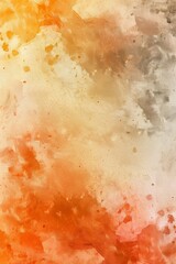 abstract gradient watercolor background. eggshell, off-white, tan, orange