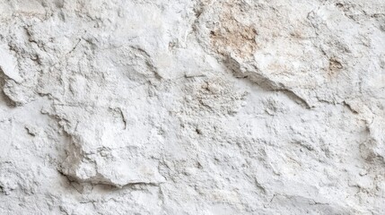 Textured white wall background with rough, irregular surfaces perfect for highlighting concepts or products, ideal for plaster or concrete aesthetics.