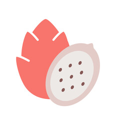 Dragon Fruit Fruit Flat icon