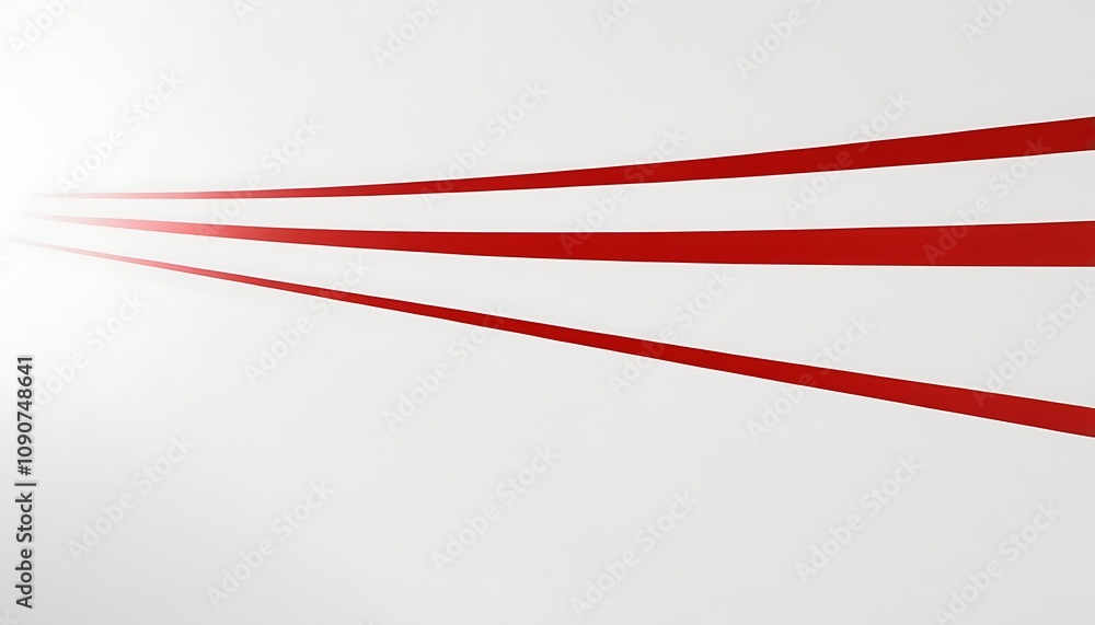 Poster abstract white background with red wave abstract red wave curve on white background, ideal for moder