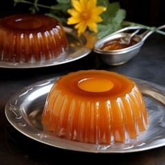 Vanilla flavored jelly