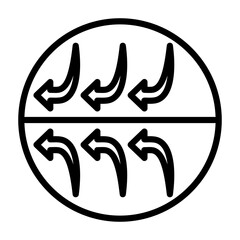 Obraz premium Trade Winds Icon