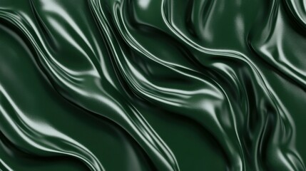 Obraz premium glossy forest green texture, seamless background, smooth surface, high detail, rich color, minimalistic, shiny finish