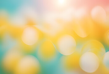abstract background with bokeh
