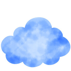 Obraz premium Cloud watercolor 
