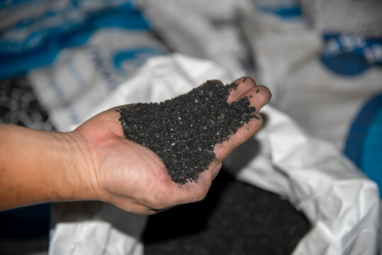 Activated Carbon for Water Treatment Texture