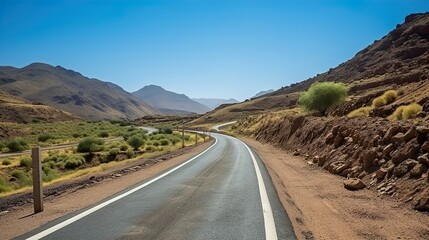 road to the mountains