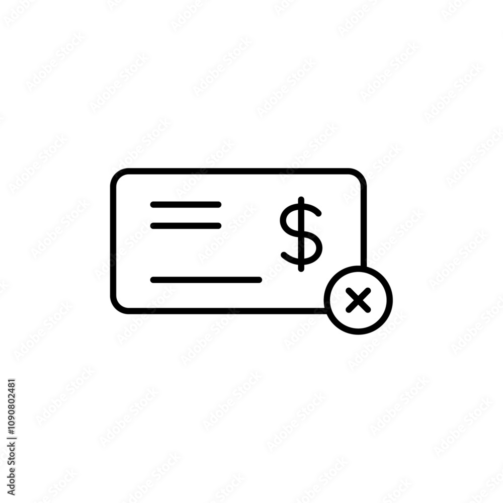 Poster bounced check icon web design in vector
