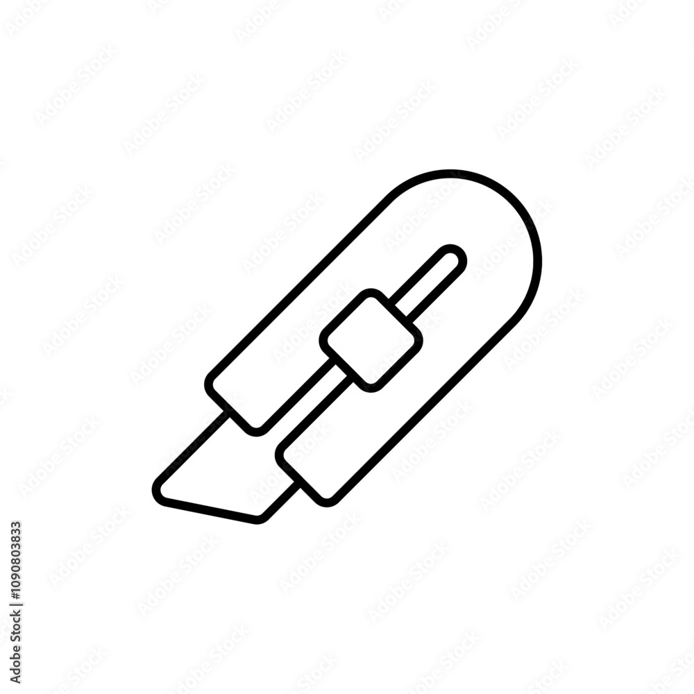 Aufkleber cutter icon web design in vector