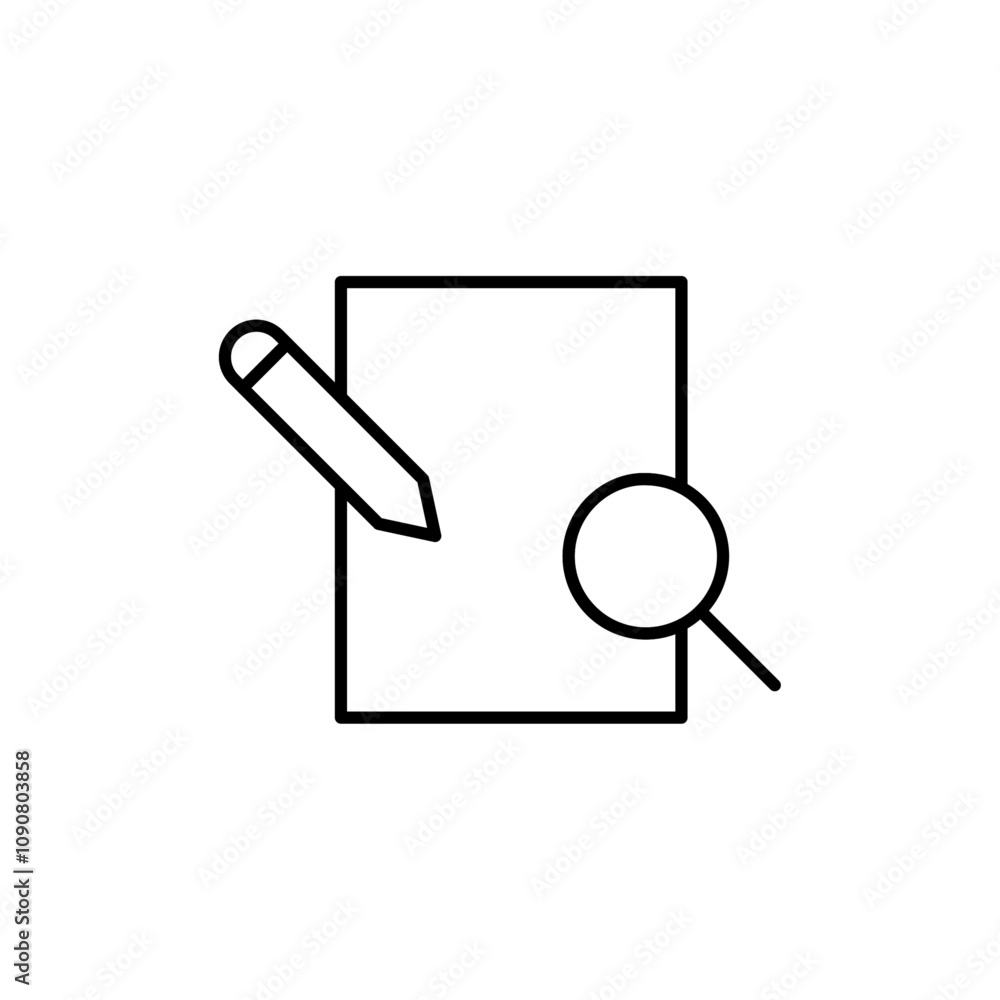 Poster define icon web design in vector