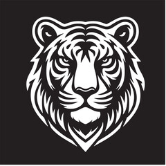 Fototapeta premium Tiger logo ilustration vector