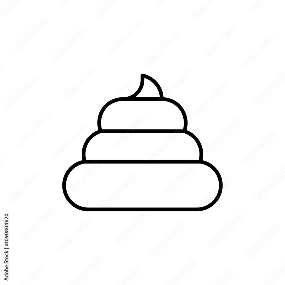 Poster foam icon web design in vector