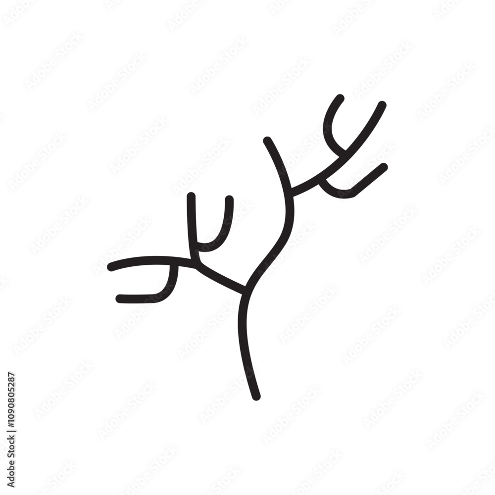Poster Human artery icon web design in vector
